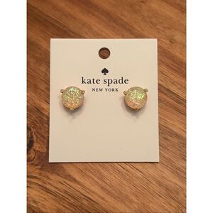 Kate Spade | Rise And Shine Glitter Studs | Opal Glitter.